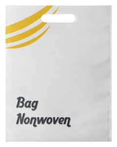 laying plastic bag mockup nonwoven PLASTEX
